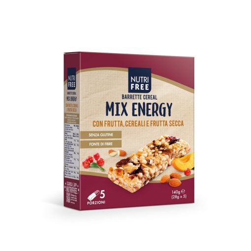 Nutrifree Barrette Cereal Mix Energy 5x28g - Müzliszelet